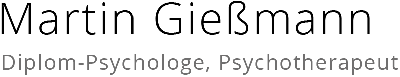 Psychotherapie Martin Gießmann